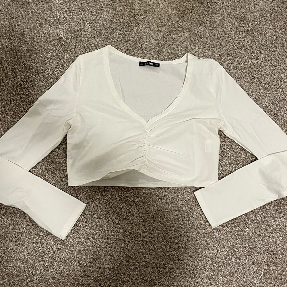 White Crop Top (Never Worn)